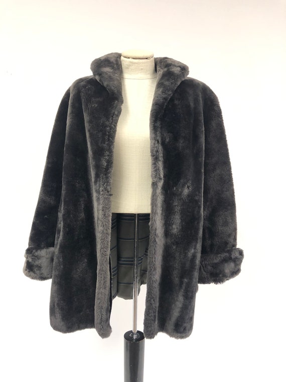 Vintage 1960's Swears and Wells Faux Fur Coat - image 2