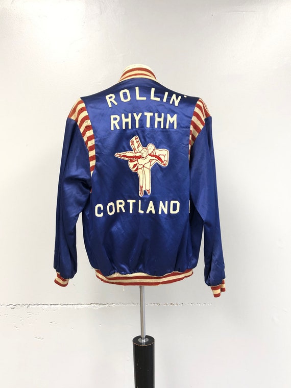 1940's Satin Bomber Jacket