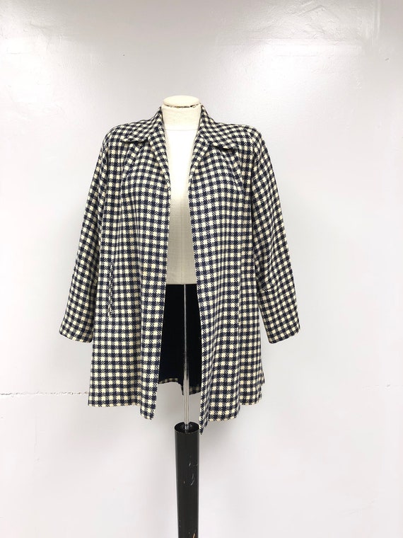 Gingham Overcoat