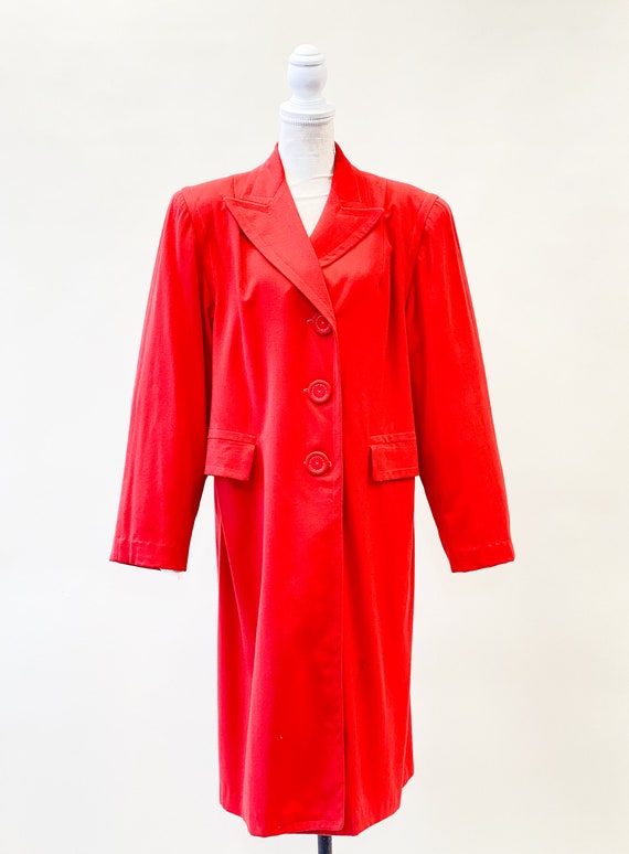 Vintage 1960's Chappell's Syracuse Red Coat - image 2