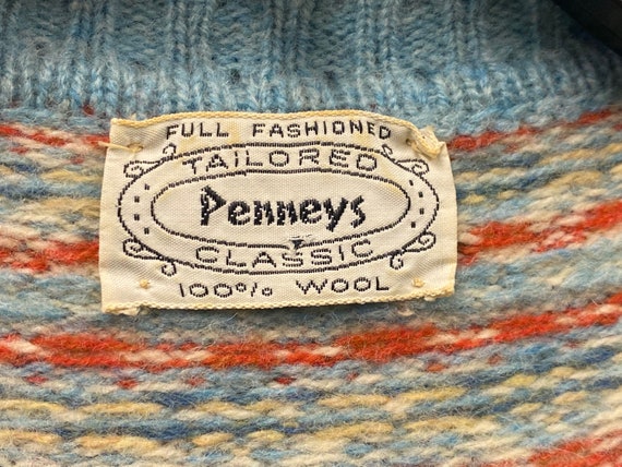 Vintage 1960’s/1970’s Penney’s 2-piece Wool Cardi… - image 10