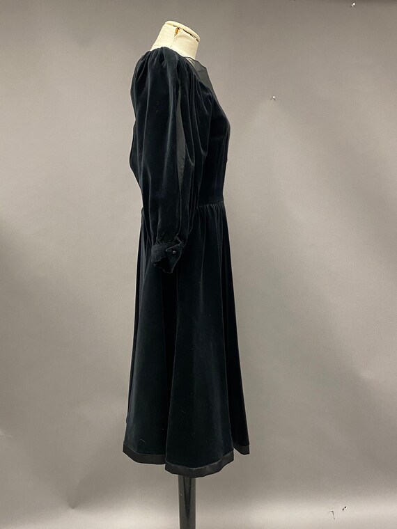 Louis Feraud Vintage Velvet Long Dress