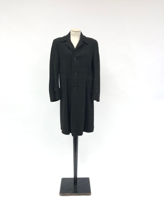 Vintage 1960's Mayfield Tartan Coat