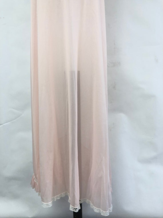 Vintage 1940's Sheer Night Gown - image 10