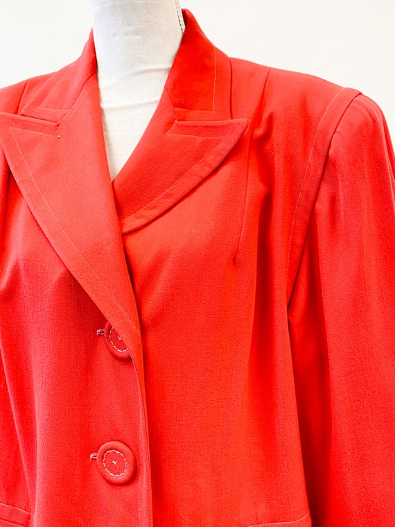 Vintage 1960's Chappell's Syracuse Red Coat - image 8