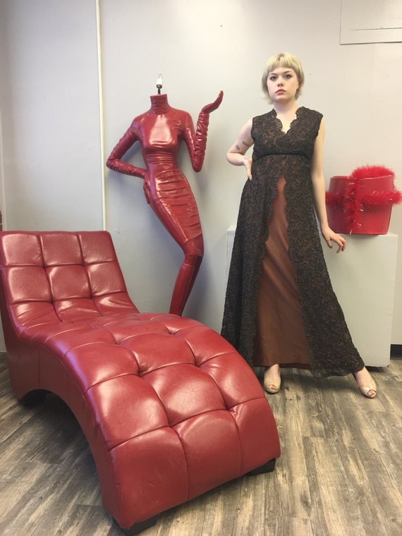 1960's Lace Maxi Dress