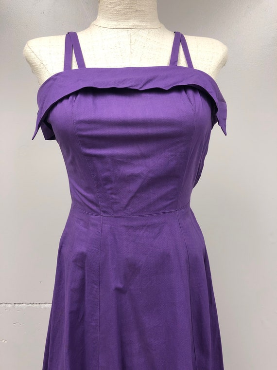 Vintage 1950's A-line Sun Dress - image 2