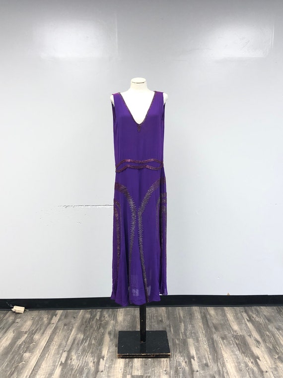 Vintage 1920's/30's Beaded Dress
