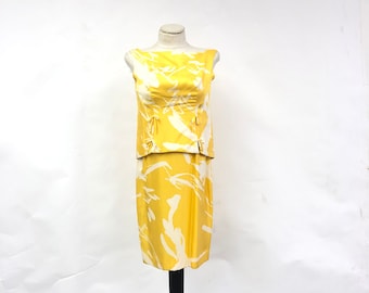 Vintage 1960's Mam'selle by Betty Carol Two-Piece Dress