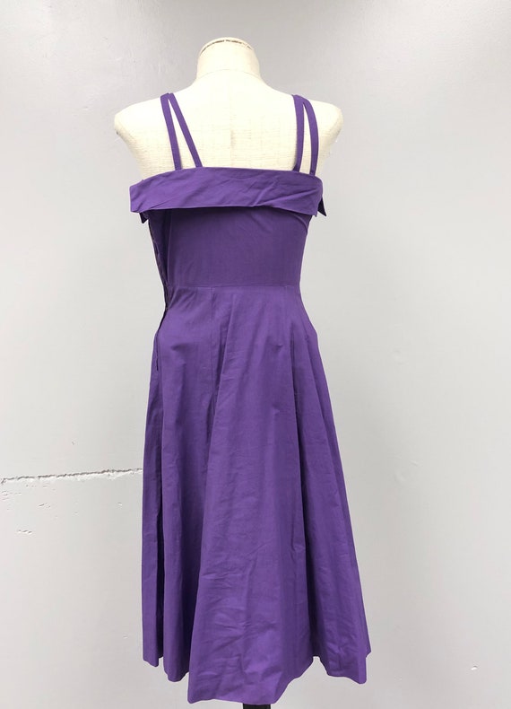 Vintage 1950's A-line Sun Dress - image 5