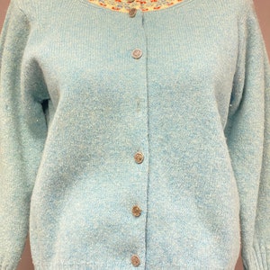 Vintage 1960s/1970s Penneys 2-piece Wool Cardigan and Matching Skirt image 3