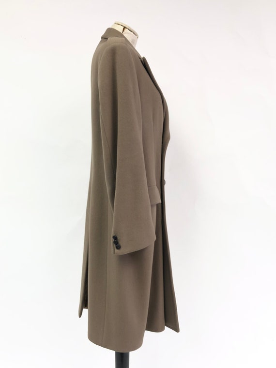 Vintage 1950's Double Breasted Wool Coat - image 7