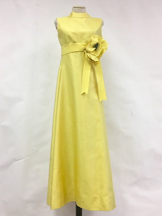 1960's Silk Taffeta Dress