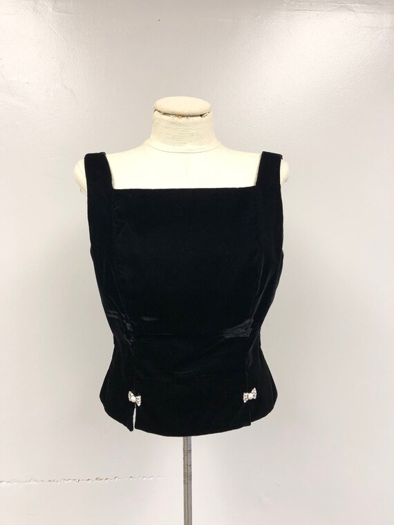 1950's Velvet Top