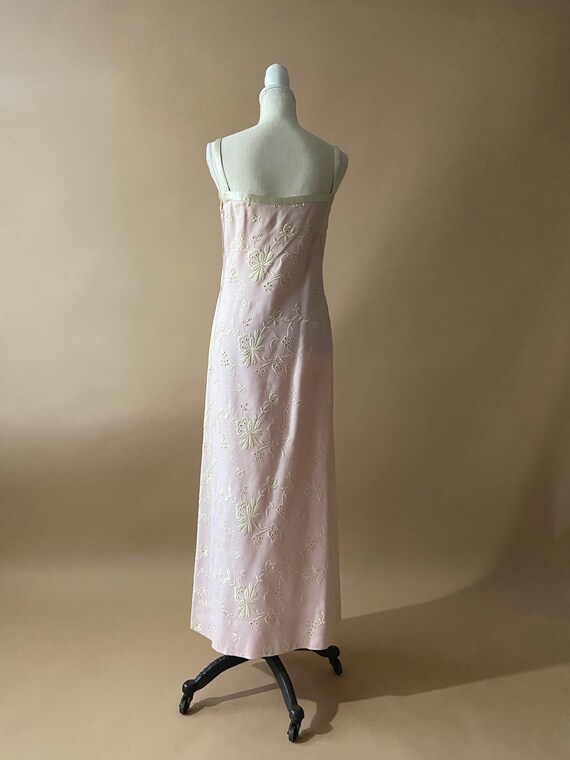 Vintage 1950's/1960's Flah & Co. Pink Eyelet Dres… - image 6