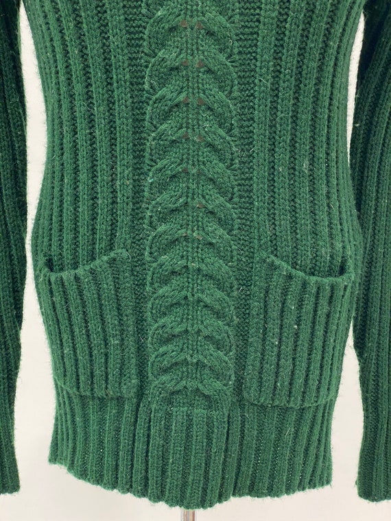 Vintage 1960's Acrylic Turtleneck Sweater - image 4