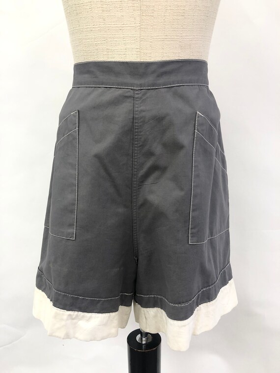 Vintage 1950's Grey Shorts - image 8