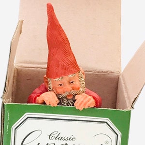 RARE collectible David the Gnome series figurine, Kabouter, Swedish tomte, Christmas gnome