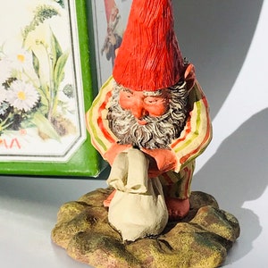 RARE vintage Poortvliet collectible David the Gnome figurine