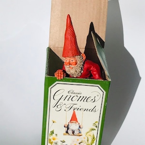 Extremely rare vintage Poortvliet David the Gnome collectible figurine