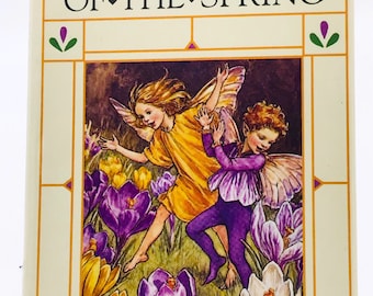 Vintage Cicely Barker Flower Fairies of the Spring, Flower Fairies, vintage Cicely Mary Barker
