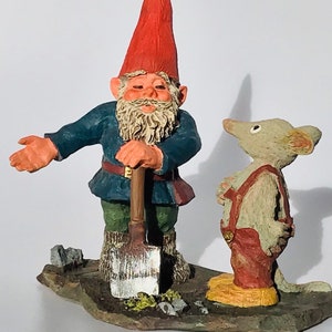 RARE vintage Poortvliet collectible David the Gnome figurine
