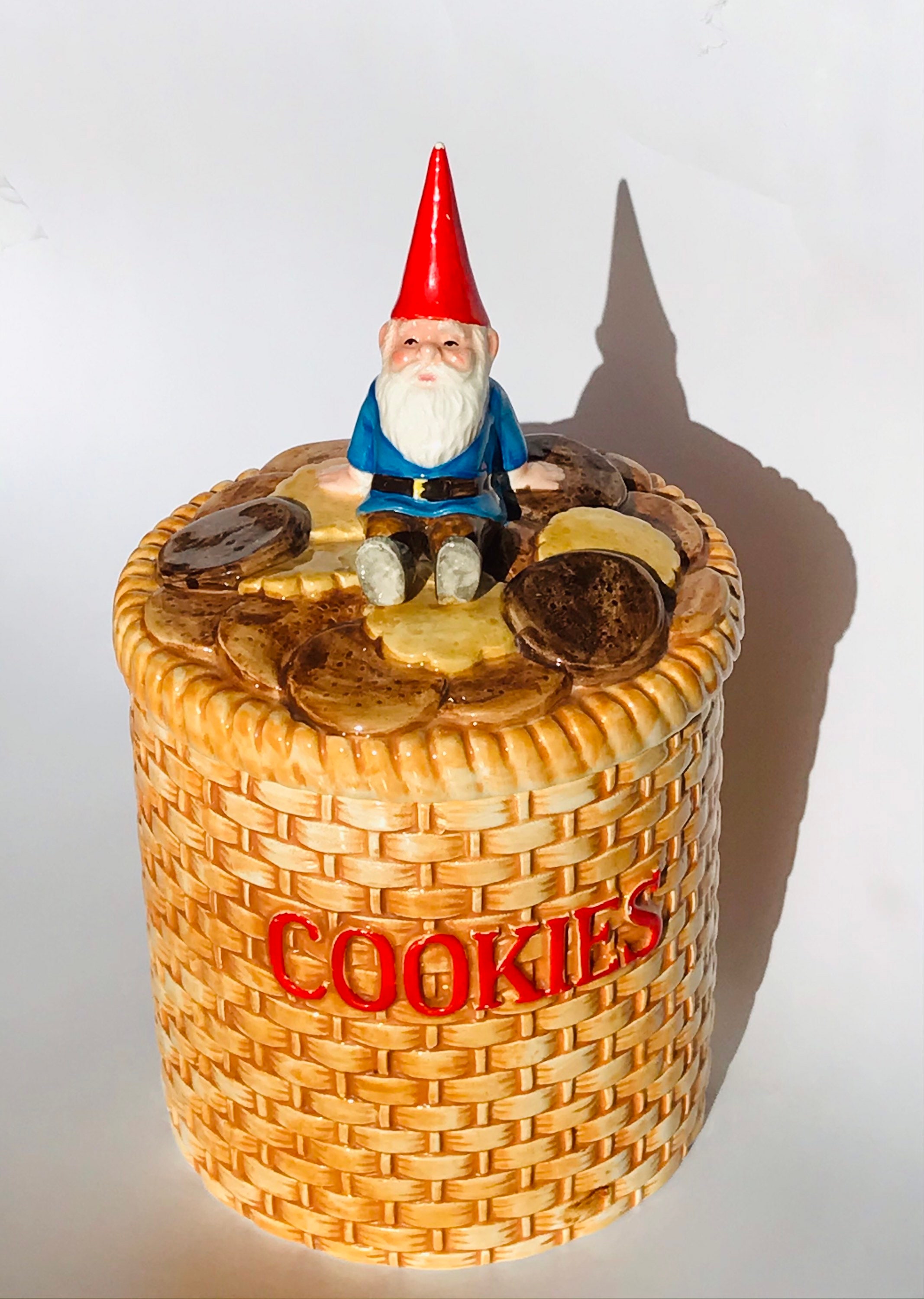Gnome Shaped Cookie Jar