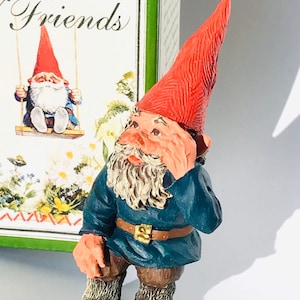 RARE vintage Poortvliet David the Gnome collectible figurine