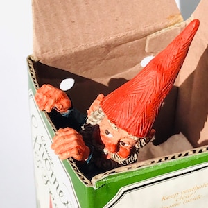 RARE vintage Poortvliet collectible David the Gnome figurine