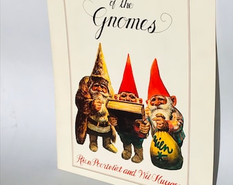Vintage Rien Poortvliet Gnome Plate: Secrets of the Gnomes