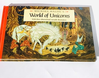 RARE Vintage First edition World of Unicorns pop-up book, 1980’s unicorn, vintage unicorn book, excellent condition