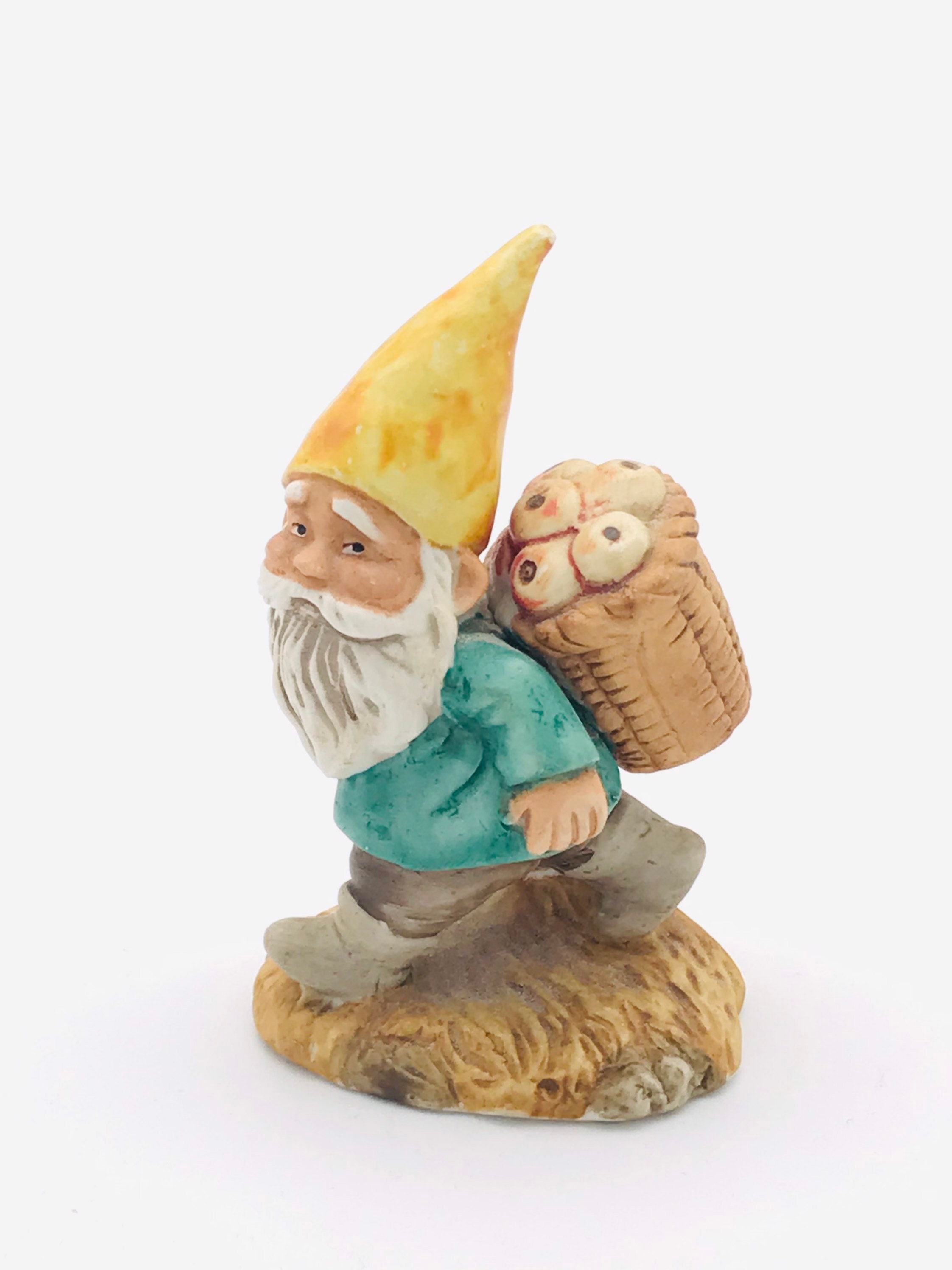 RARE vintage Enesco gnome figurine collectible gnome Swedish Etsy