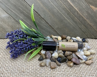 Peaceful Sleep | Roll-On Remedy | Aromatherapy | 100% Pure Essential Oils | Handmade | Natural