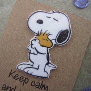 Needle Minder Magnetic, Snoopy, Cross Stitch / Sewing / Embroidery, Needle Keeper, Snoopy Needleminder, Gifts For Sewers, Sewing Gifts image 2