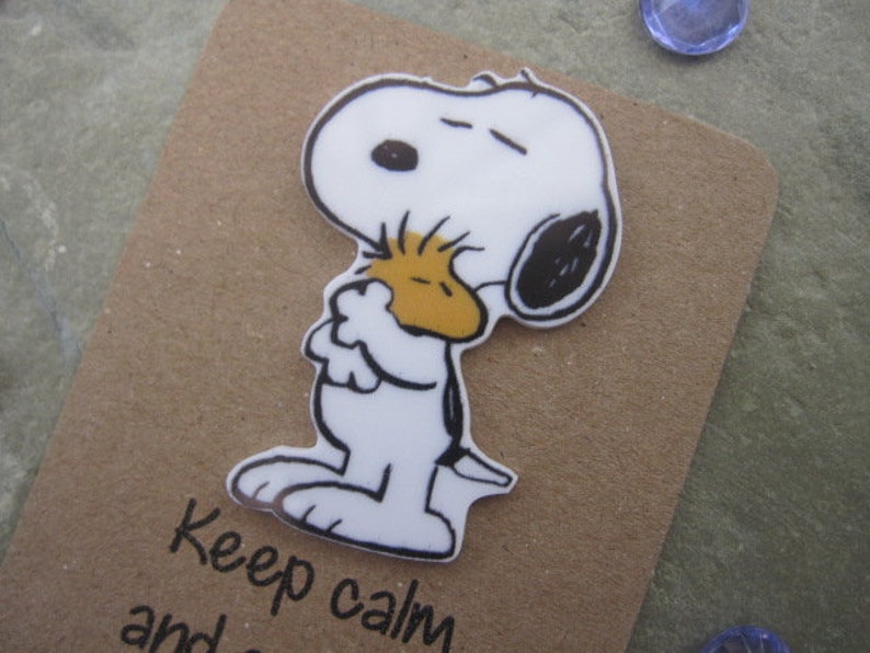 Needle Minder Magnetic, Snoopy, Cross Stitch / Sewing / Embroidery, Needle Keeper, Snoopy Needleminder, Gifts For Sewers, Sewing Gifts image 2