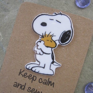 Needle Minder Magnetic, Snoopy, Cross Stitch / Sewing / Embroidery, Needle Keeper, Snoopy Needleminder, Gifts For Sewers, Sewing Gifts image 3