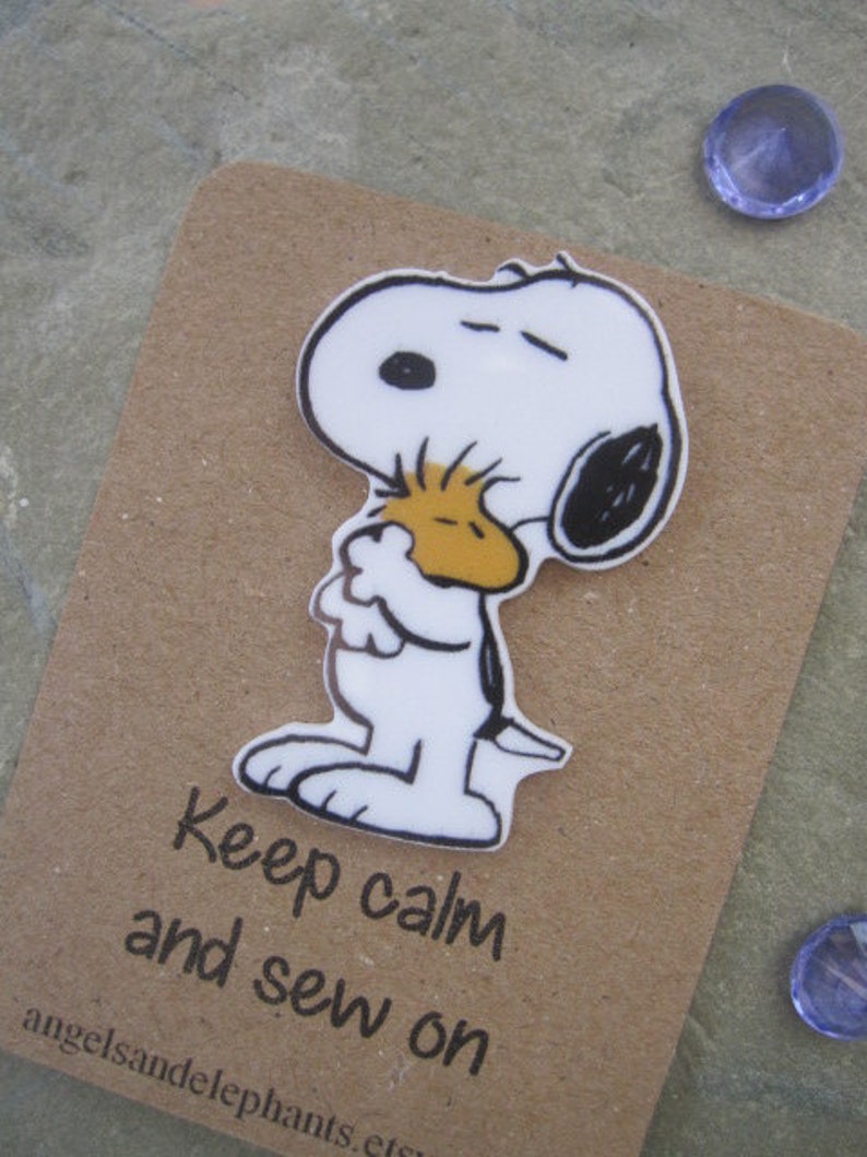 Needle Minder Magnetic, Snoopy, Cross Stitch / Sewing / Embroidery, Needle Keeper, Snoopy Needleminder, Gifts For Sewers, Sewing Gifts image 3