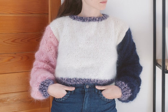 hand knitted wool jumpers