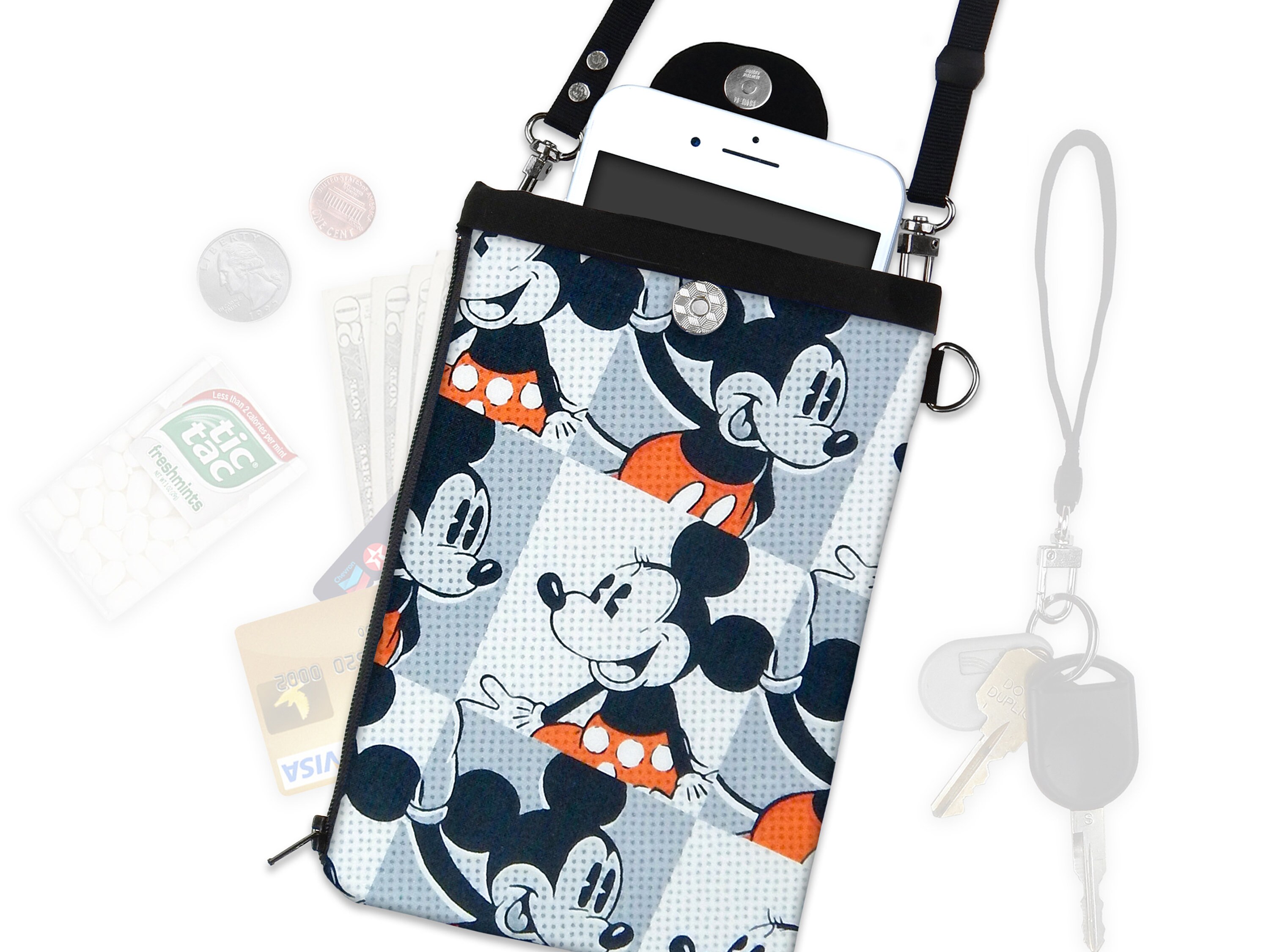 mickey mouse crossbody bag