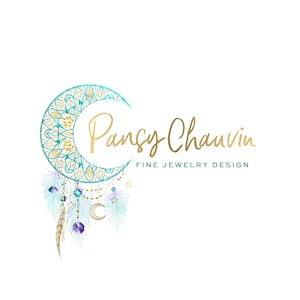 Moon Dreamcatcher Logo,  Spiritual Logo, Branding Package,  Boutique Logo Design, Business Logo Design, Moon Logo, Bohemian Logo