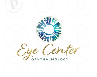 Ophthalmology Logo Design, Eye Logo, Health Care Logo, Doctor Branding Design, Oculist Logo, Optometrist Brand Design, Wellness Clinic