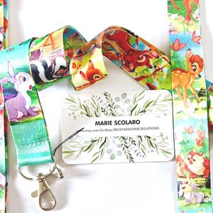 Correa para el cuello, cordón para llavero, cordón, tarjeta de autobús, pase Navigo o porta credencial/tarjeta ref. 108 ..TP .PANP