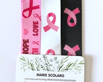 Neck strap, Key ring cord, Lanyard, Bus card, Navigo Pass ref 39 ... TP Pink ribbons theme