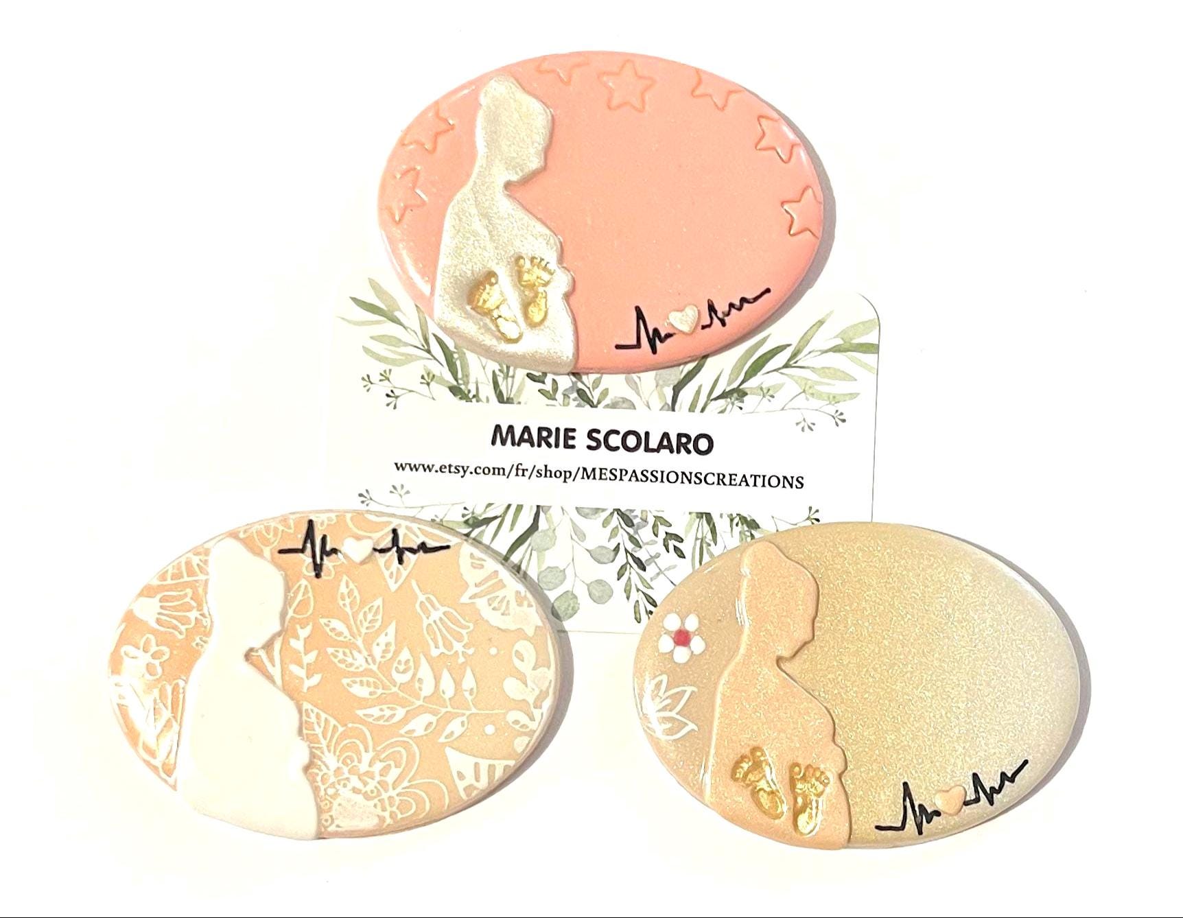 Badge for Midwife, Nurse, Childcare Worker Pediatrics Theme, Pregnant Woman  - Etsy