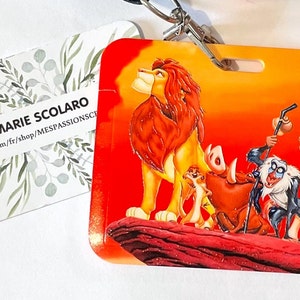 PRM Porte carte rigide, Carte de bus, Pass Navigo   SLD  ..thème R LION