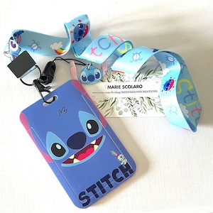 DUO Alça de pescoço, cordão para chaveiro, cartão de ônibus + porta-cartão correspondente ref 83 bis ... STIT
