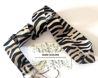 DUO-Halsband + passendes Karten-/Ausweisetui + Kartenetui. Leopardenmuster  - Etsy.de