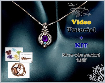 Kit + VIDEO tutorial - Litill pendant