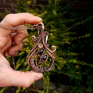 PDF tutorial &#39;Solstice&#39; - wire weaving pattern - pendant tutorial