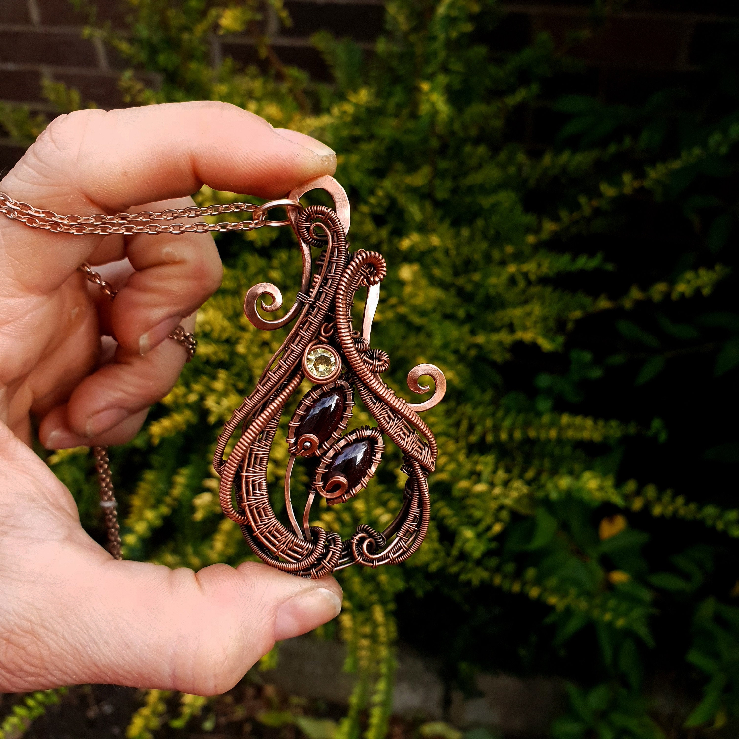 PDF Tutorial 'solstice' - Wire Weaving Pattern - Pendant